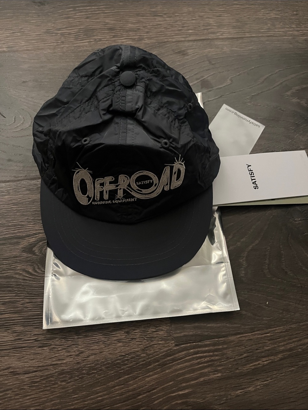 Off-Road Satisfy Blue Lightweight Running Cap